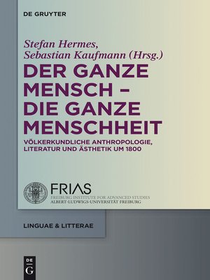 cover image of Der ganze Mensch--die ganze Menschheit